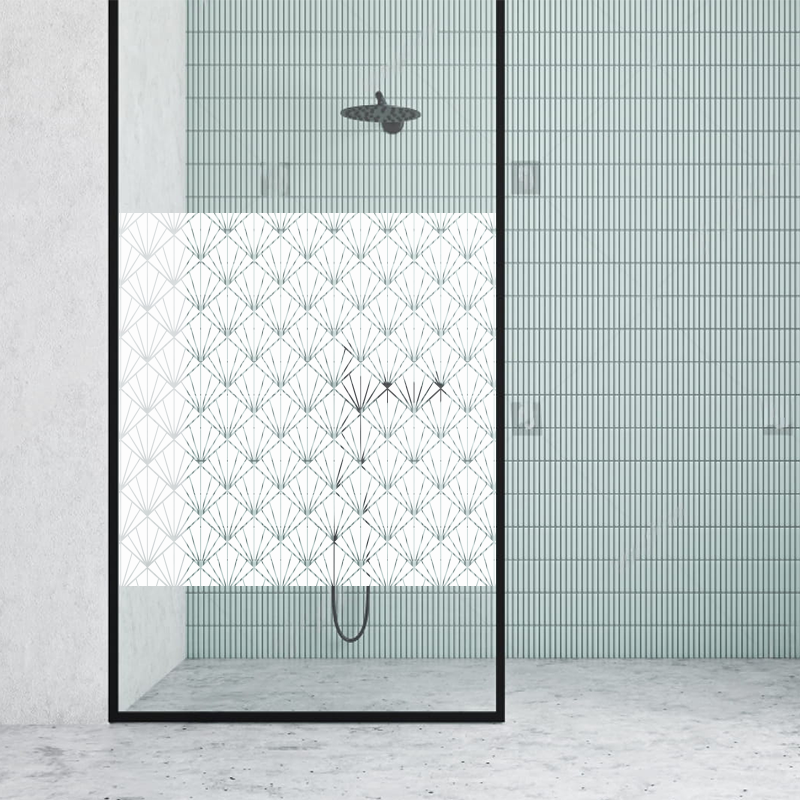 Dekoratīva balta matēta plēve logiem (DECO30)