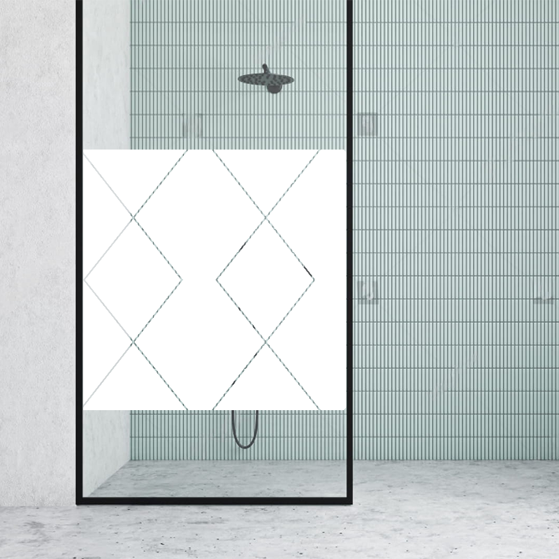 Dekoratīva balta matēta plēve logiem (DECO42)