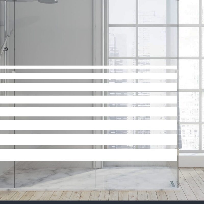Dekoratīva balta matēta plēve logiem (DECO50)