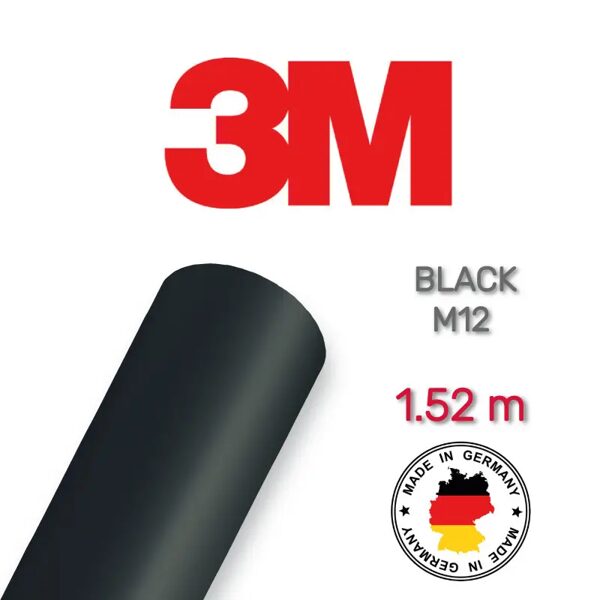 3M 2080 M12 Black Matt