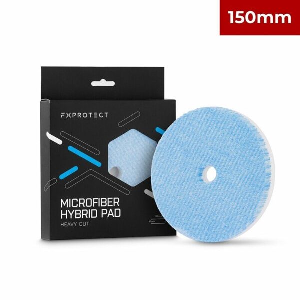 Mikroškiedras pulēšanas ripa - FX PROTECT MICROFIBER HYBRID PAD 150mm