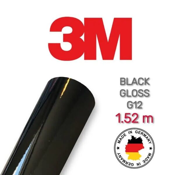 3M 2080 G12 Black Gloss