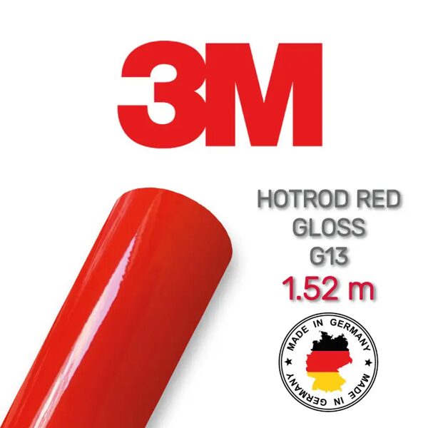 3M 2080 G13 Hotrod Red Gloss 