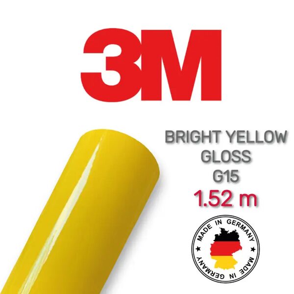 3M 2080 G15 Bright Yellow Gloss