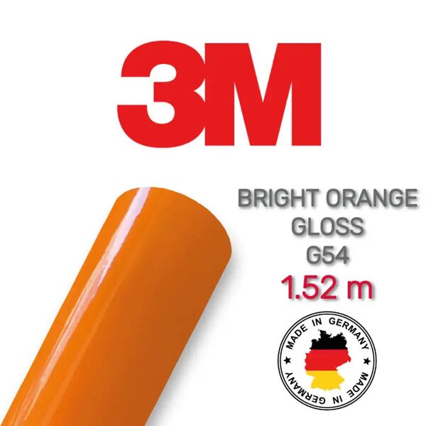 3M 2080 G54 Bright Orange Gloss