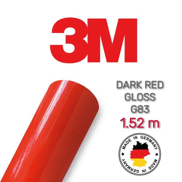 3M 2080 G83 Dark Red Gloss